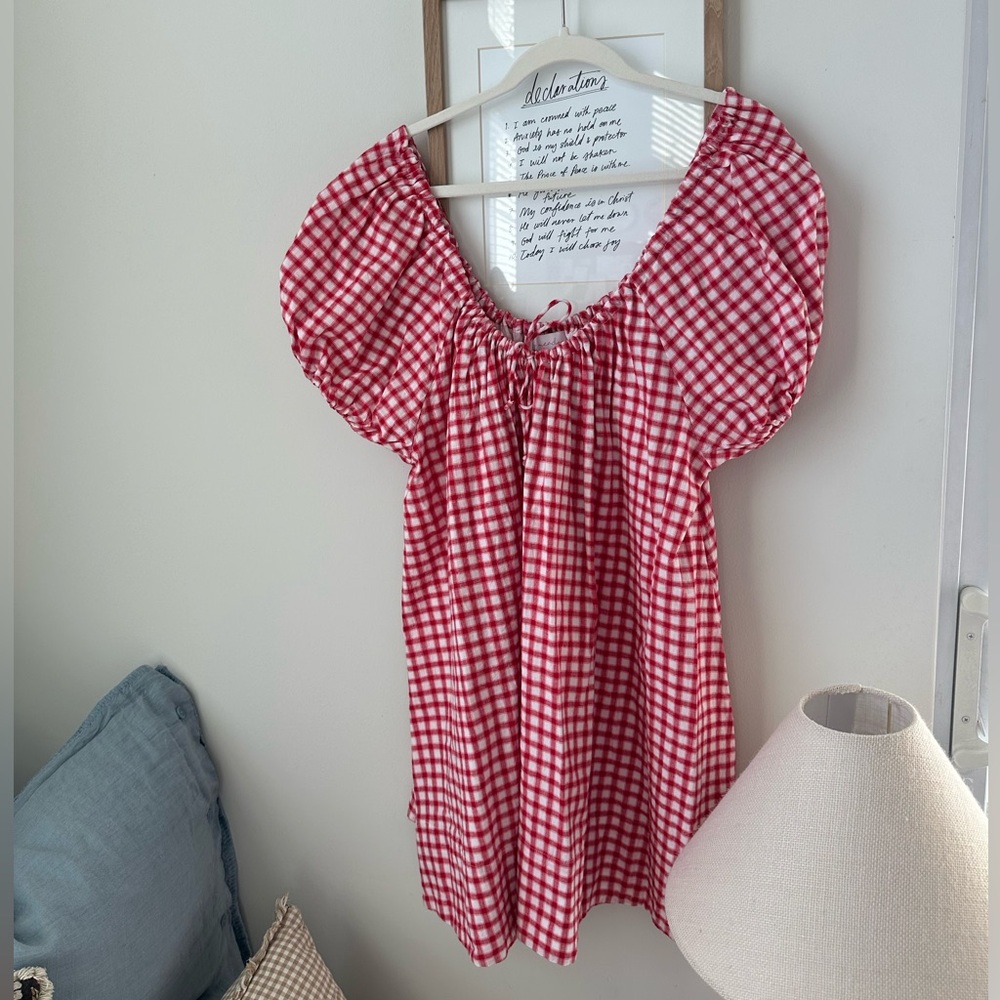 Oak Meadow Gingham Dress